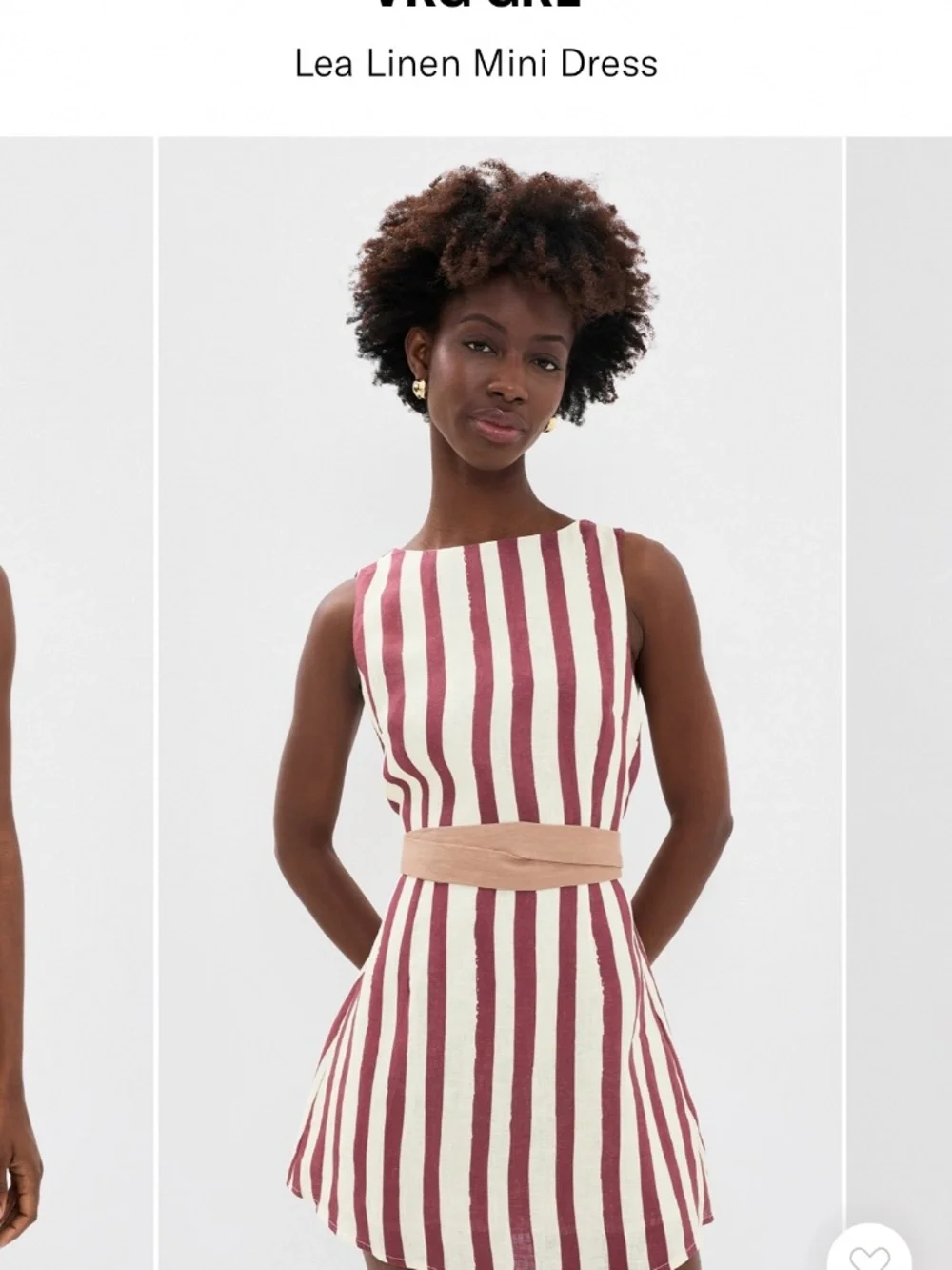 ISO vrg grl lea linen dress